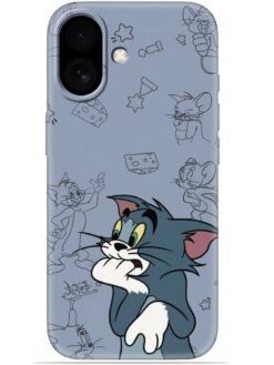 Tom and jerry Soft Mobile Cover for Apple Iphone 17