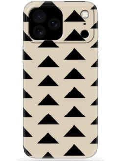 Triangle design Soft Mobile Cover for Apple Iphone 17 Pro Max