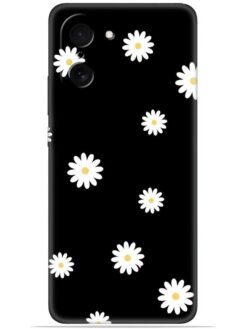 White flower Soft Mobile Cover for Oneplus Nord Ce 5 (5G)