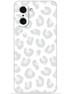 White leopard print Soft Mobile Cover for Oneplus Nord Ce 5 (5G)