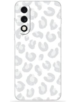 White leopard print Soft Mobile Cover for Oneplus Nord 5 (5G)