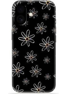 Yellow flower Soft Mobile Cover for Apple Iphone 17