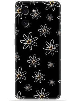 Yellow flower Soft Mobile Cover for Oneplus Nord Ce 5 (5G)