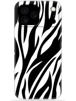 Zebra design Soft Mobile Cover for Apple Iphone 17 Pro Max