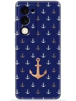 Anchor pattern Soft Mobile Cover for Oppo A5 (5G)