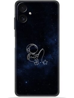 Astronaut design Soft Mobile Cover for Samsung Galaxy F06 (5G)