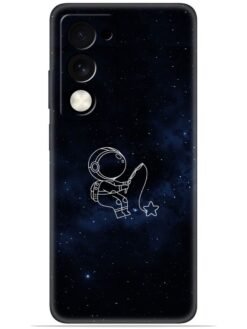 Astronaut design Soft Mobile Cover for Oppo A5 (5G)
