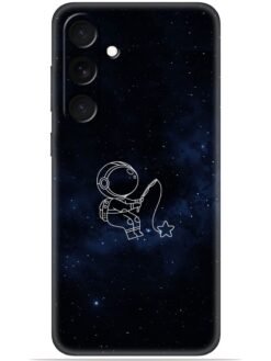 Astronaut design Soft Mobile Cover for Samsung Galaxy S25 Fe (5G)