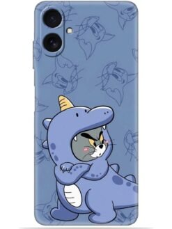 Blue tom and jerry Soft Mobile Cover for Samsung Galaxy F06 (5G)
