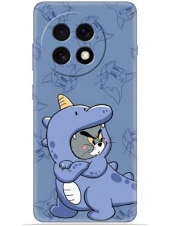 Blue tom and jerry Soft Mobile Cover for Oneplus 13R (5G)