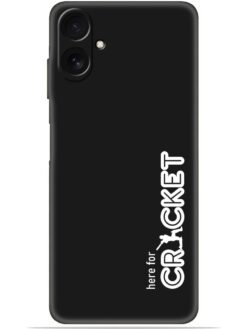 Cricket logo Soft Mobile Cover for Samsung Galaxy M06 (5G)