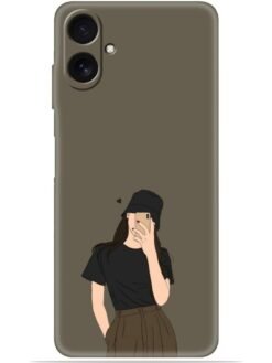 Cute girl design Soft Mobile Cover for Samsung Galaxy F06 (5G)