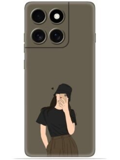 Cute girl design Soft Mobile Cover for Motorola Moto Edge 60 Pro