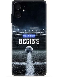 Football vectory begins Soft Mobile Cover for Samsung Galaxy F06 (5G)
