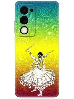 Garba design Soft Mobile Cover for Oppo A5 (5G)
