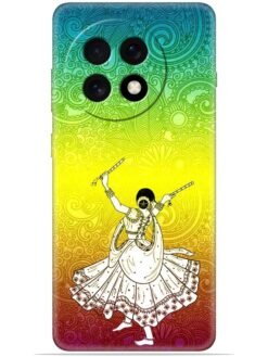Garba design Soft Mobile Cover for Oneplus 13R (5G)