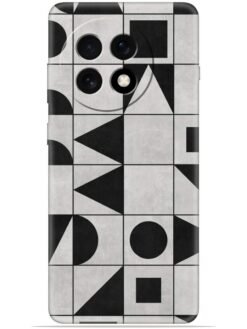 Geometric art Soft Mobile Cover for Oneplus 13R (5G)