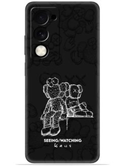 KAWS black design Soft Mobile Cover for Oppo A5 (5G)
