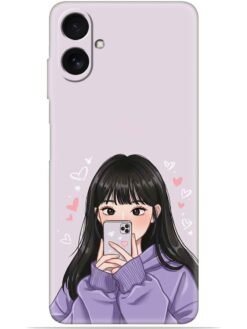Lady queen Soft Mobile Cover for Samsung Galaxy M06 (5G)