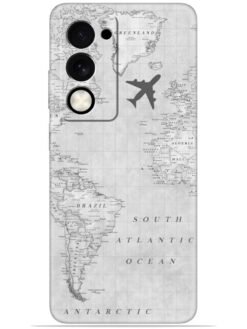 Maps aesthetic Soft Mobile Cover for Oppo A5 (5G)