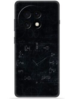 Math clock design Soft Mobile Cover for Oneplus 13R (5G)