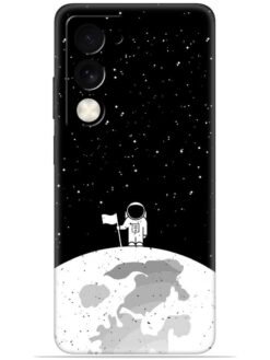 Moon astronaut Soft Mobile Cover for Oppo A5 (5G)