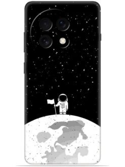 Moon astronaut Soft Mobile Cover for Oneplus 13R (5G)