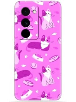 Pink cats design Soft Mobile Cover for Xiaomi Redmi 15 (5G)