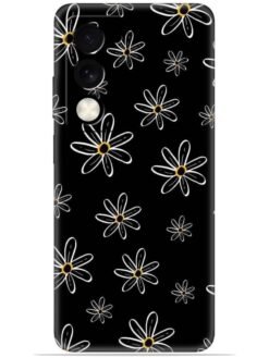 Yellow flower Soft Mobile Cover for Oppo A5 (5G)